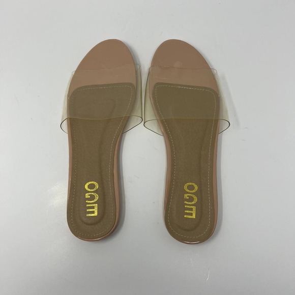 Ego Kerrie Clear Perspex Mule Sandals Women's Size 7 - Picture 4 of 10